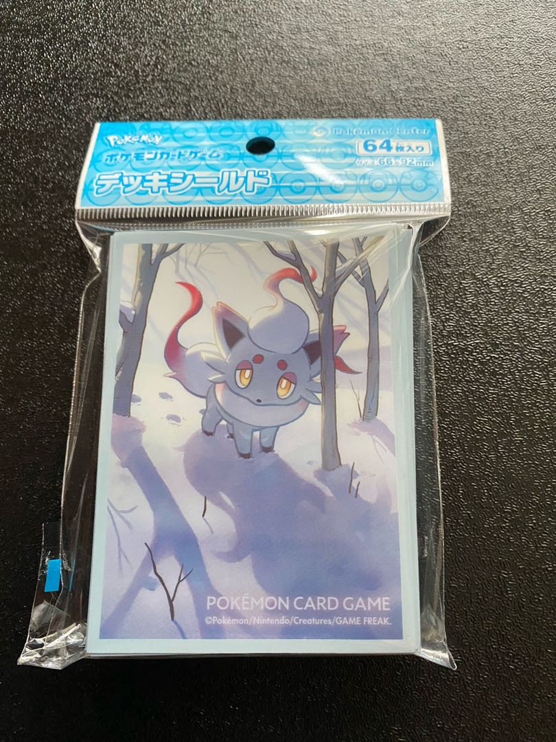 Pokemon" Jade Zorua sleeve, new, unused