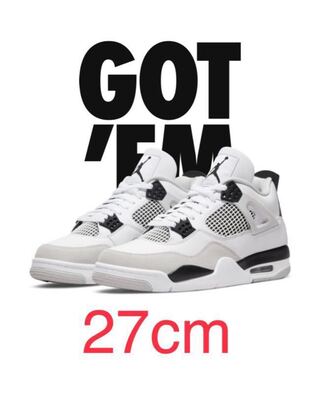 Nike Air Jordan 4 Military Black 27cm