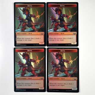 Devil / Rogue double-sided tokens English Foil 4