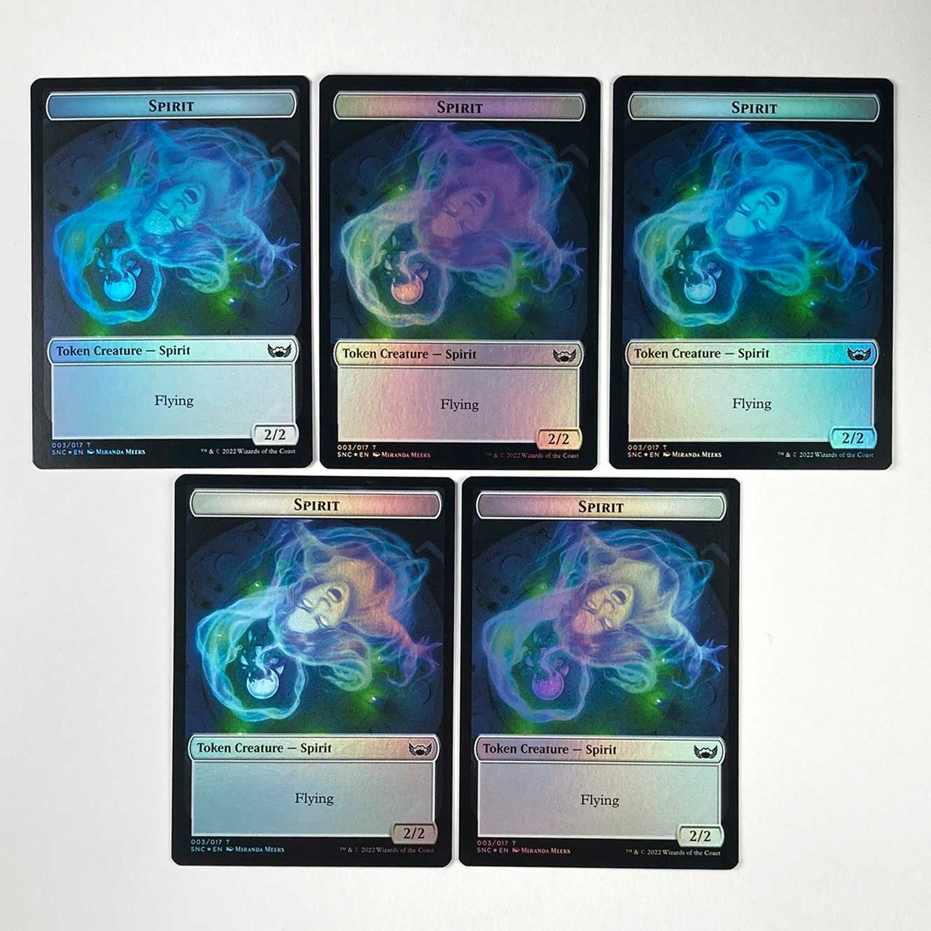 デビル スピリット 両面トークン 英語 Foil 10枚の通販 Iroha Magi トレカ専用フリマアプリ