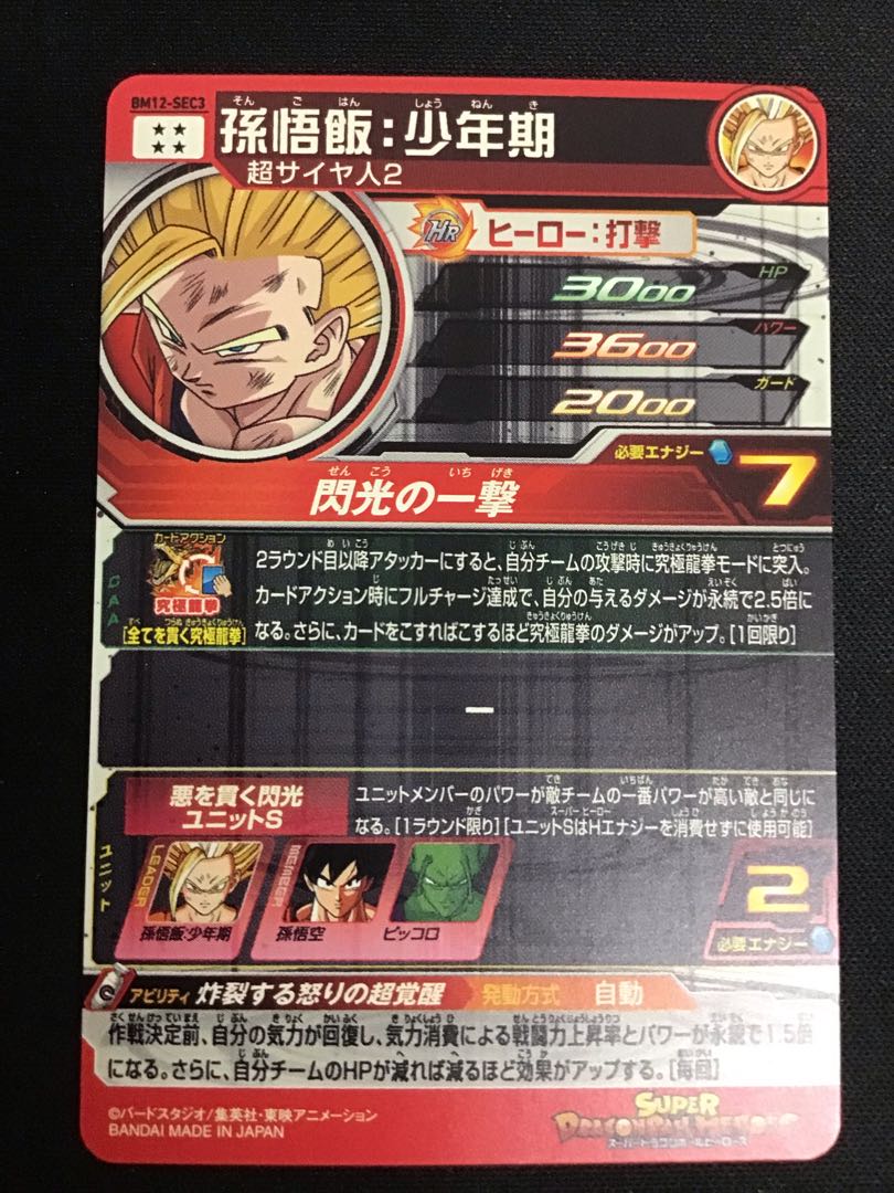 Son Gohan Boyhood BM11-SEC3