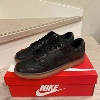 Nike Dunk Low Velvet Brown and Black 28cm