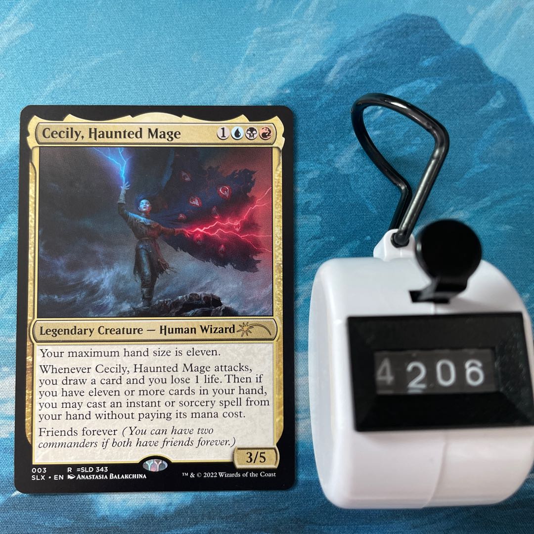 MTG 4 Cecily,Haunted Mage
