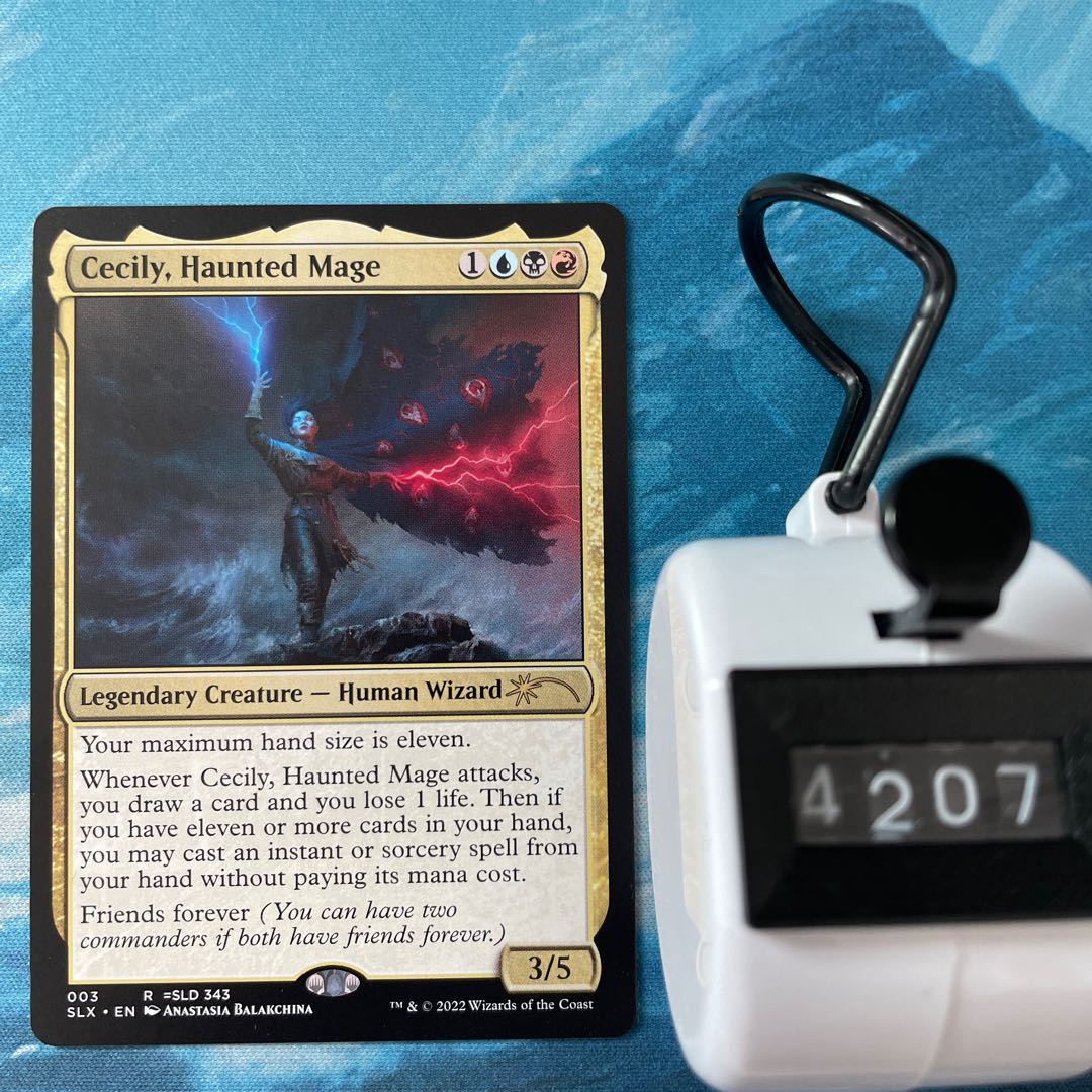 MTG 4 Cecily,Haunted Mage