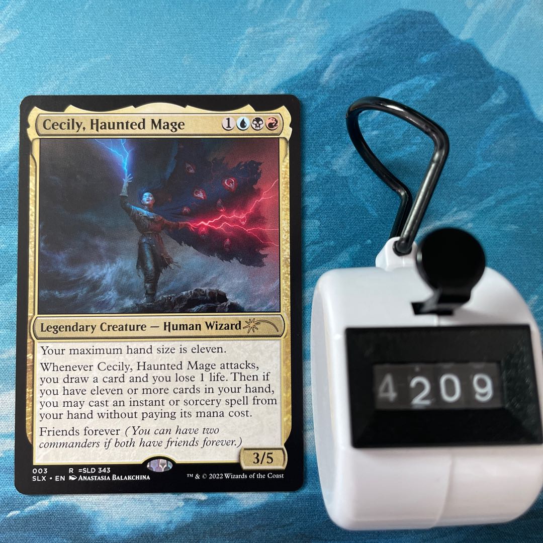 MTG 4 Cecily,Haunted Mage