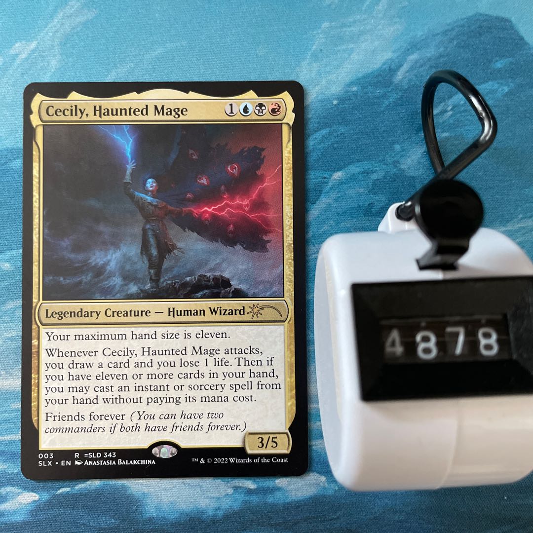 MTG 4 Cecily,Haunted Mage