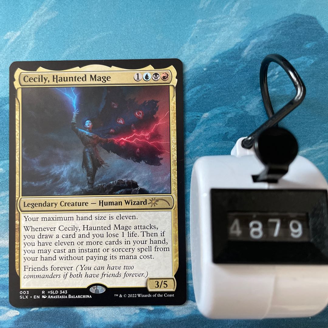 MTG 4 Cecily,Haunted Mage