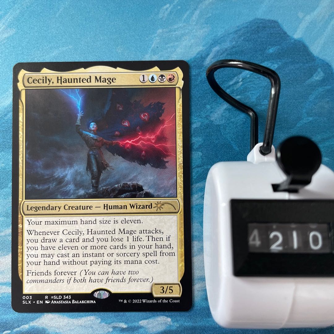 MTG 4 Cecily,Haunted Mage