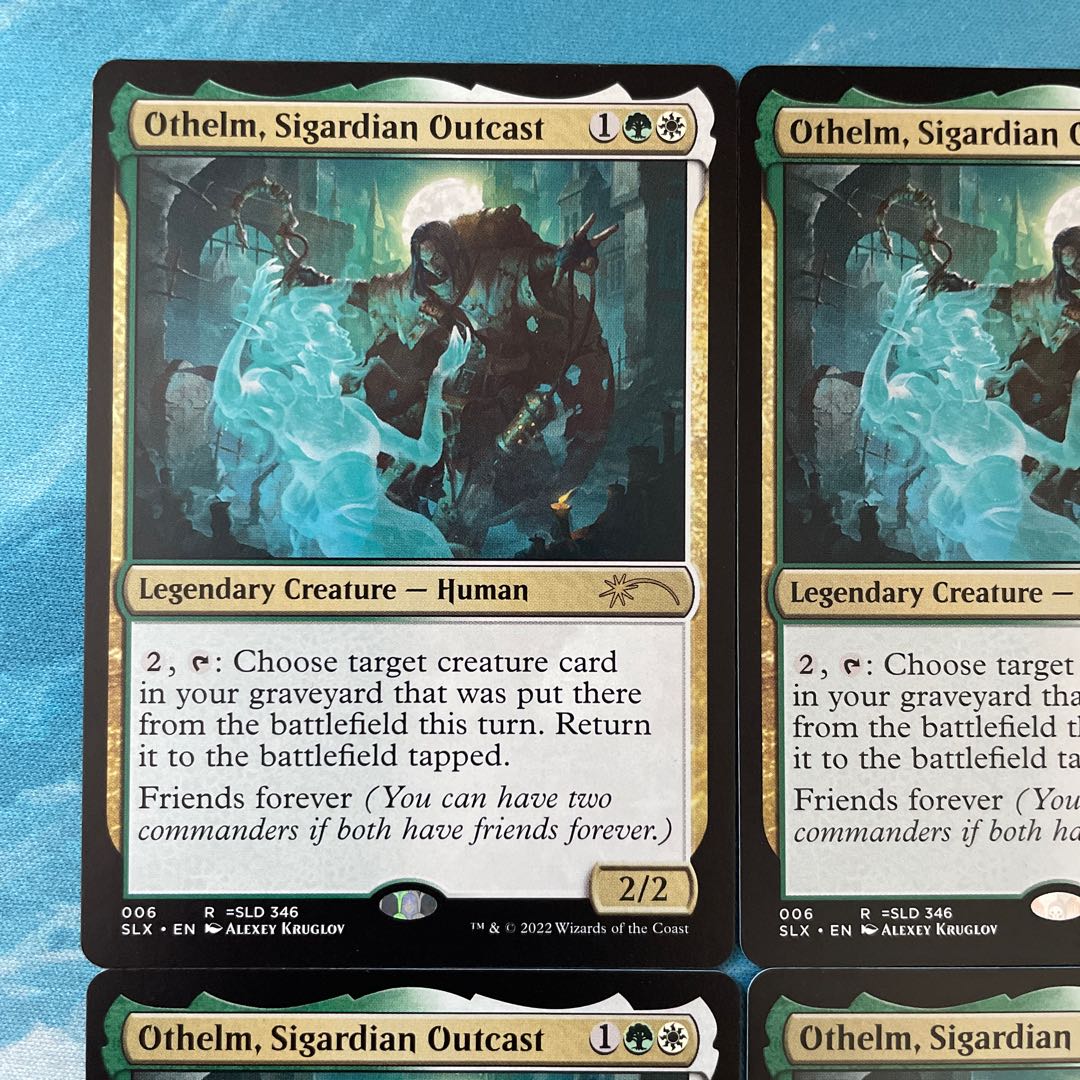 MTG 4-card Othelm,Sigardian Outcast