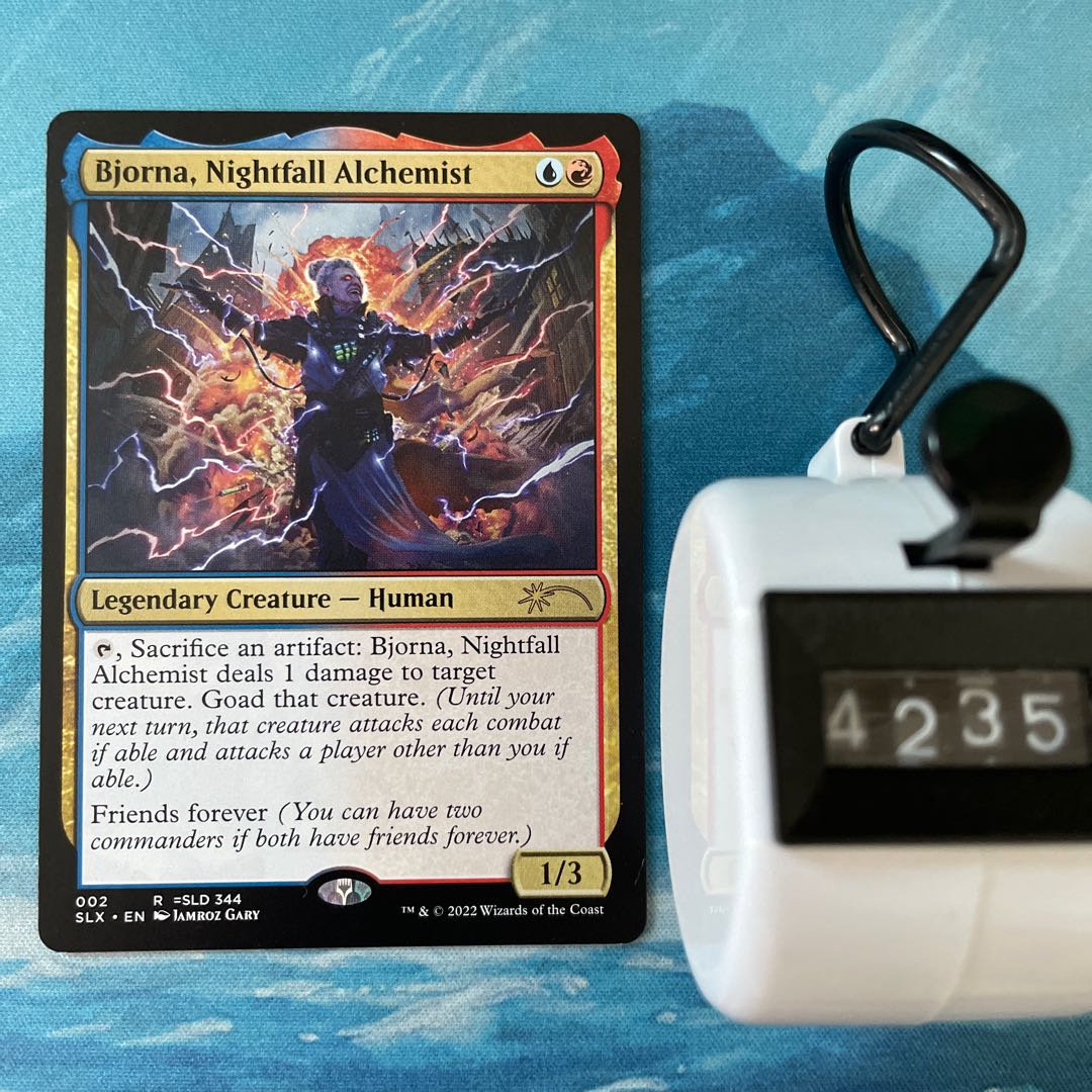 MTG 4 cards Bjorna,Nightfall Alchemist