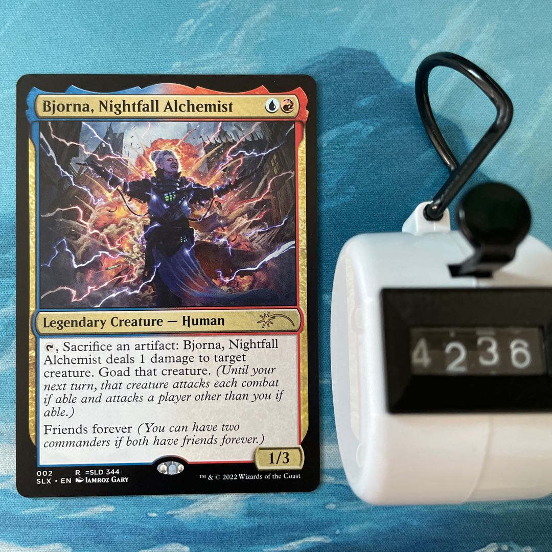 MTG 4 cards Bjorna,Nightfall Alchemist