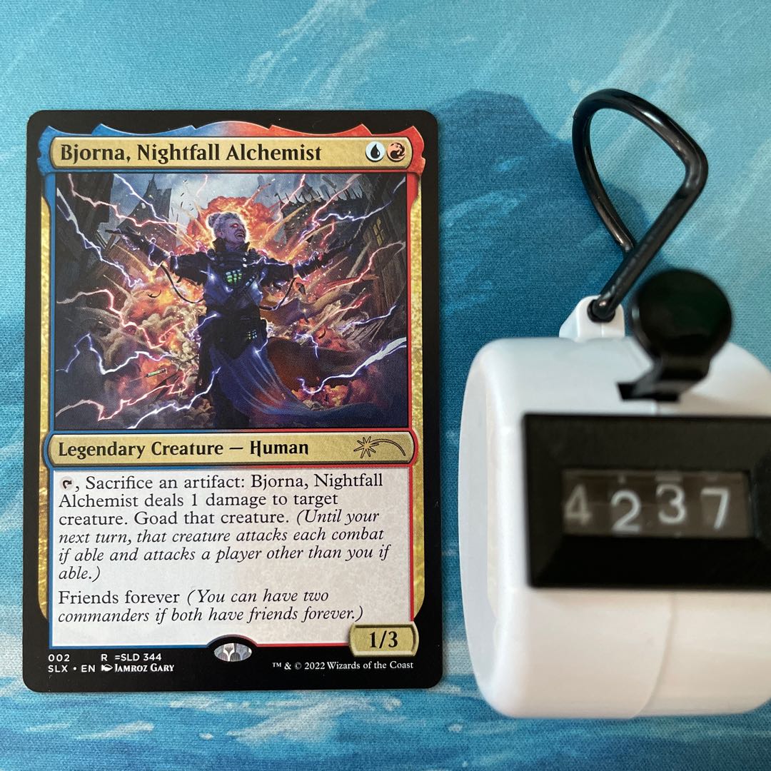 MTG 4 cards Bjorna,Nightfall Alchemist