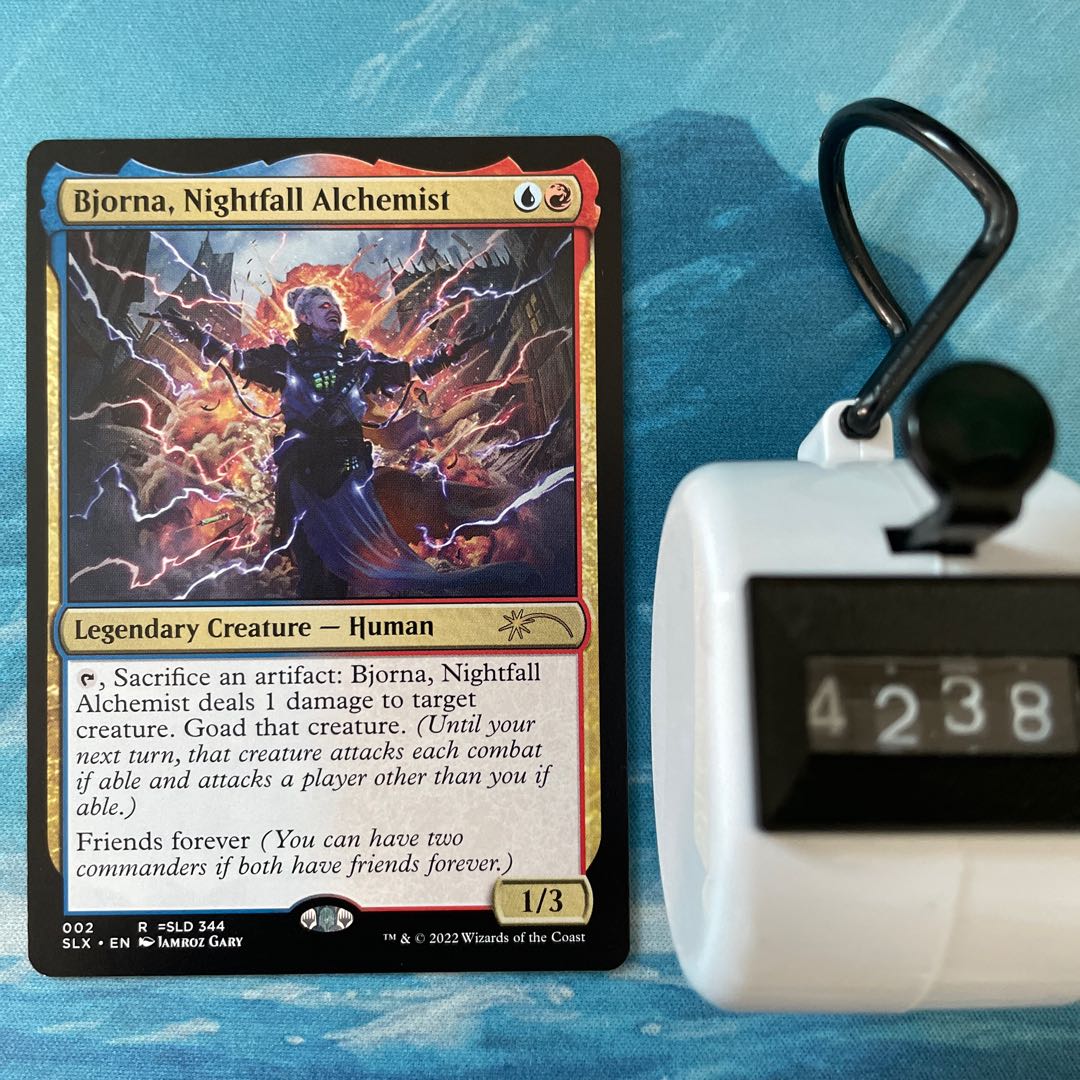 MTG 4 cards Bjorna,Nightfall Alchemist