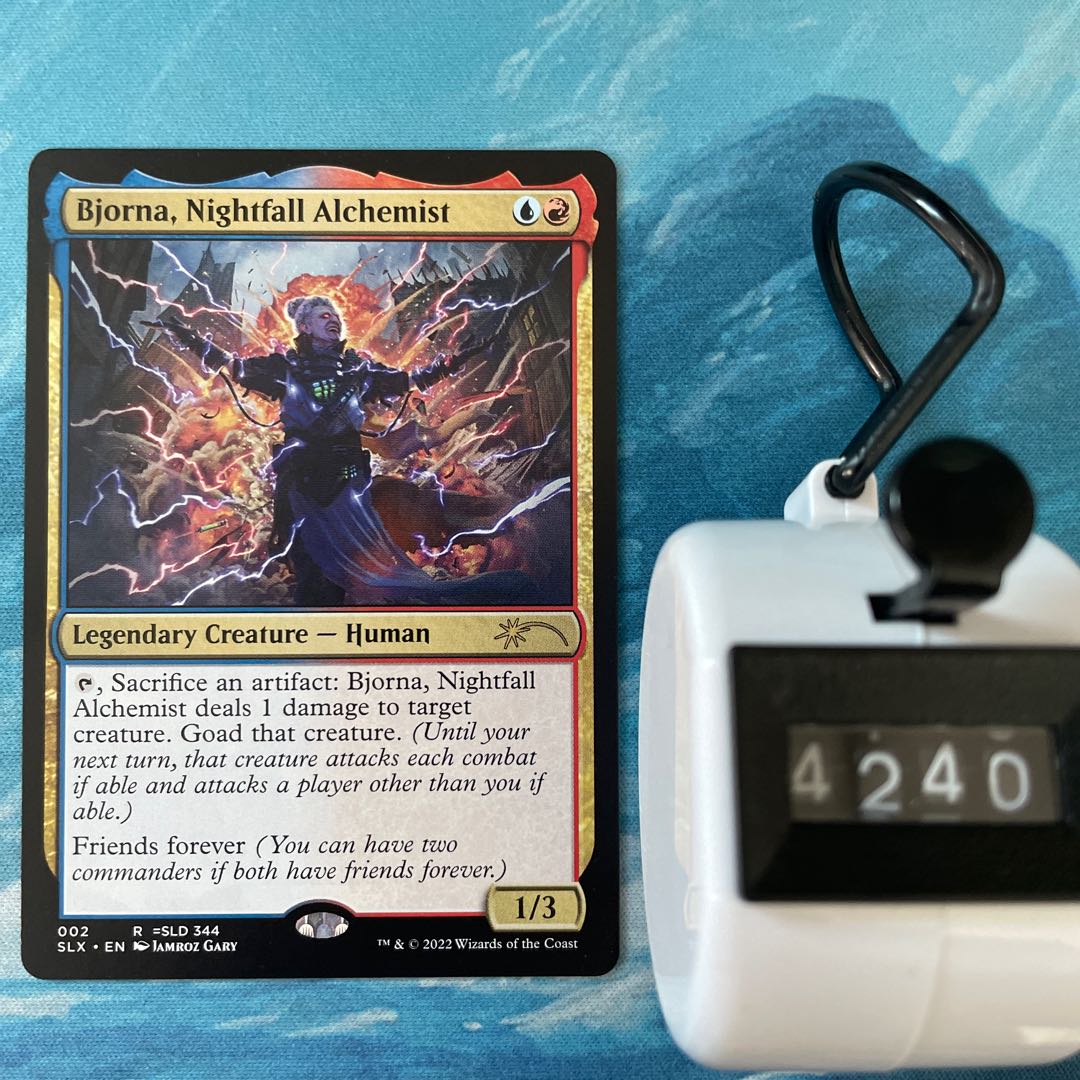 MTG 4 cards Bjorna,Nightfall Alchemist