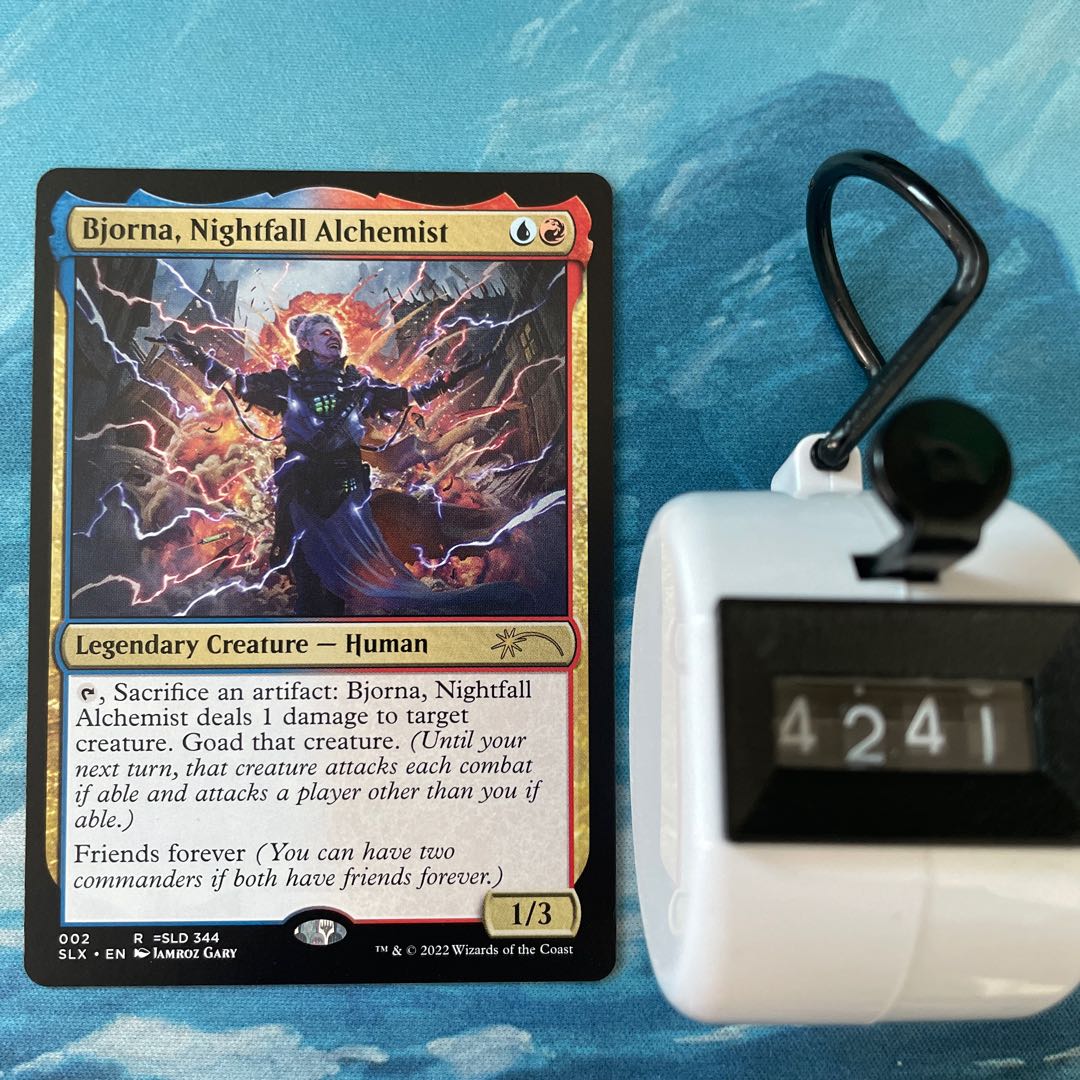 MTG 4 cards Bjorna,Nightfall Alchemist