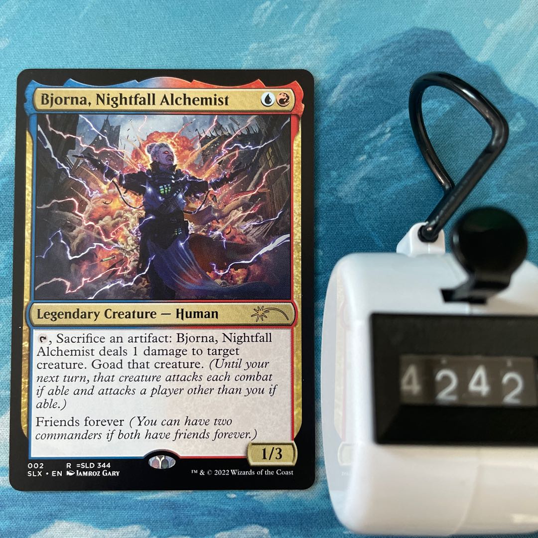 MTG 4 cards Bjorna,Nightfall Alchemist