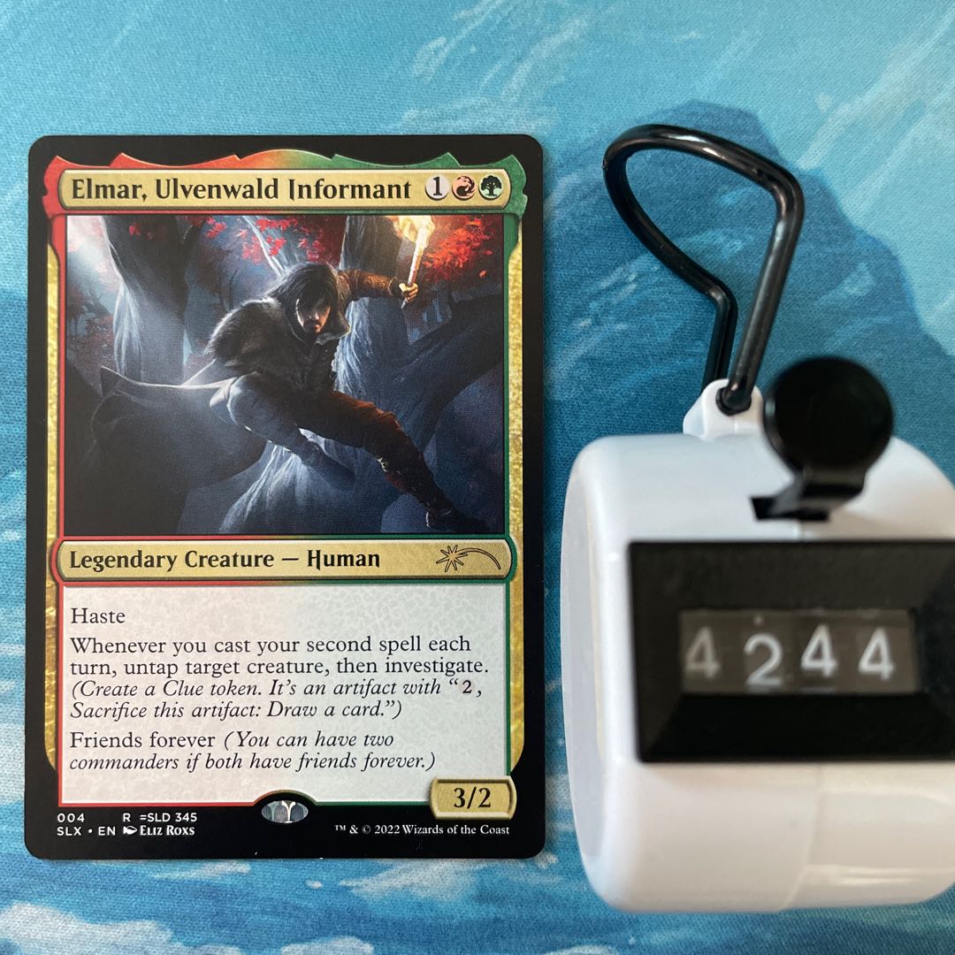 MTG 4 cards Elmar,Ulvenwald Informant