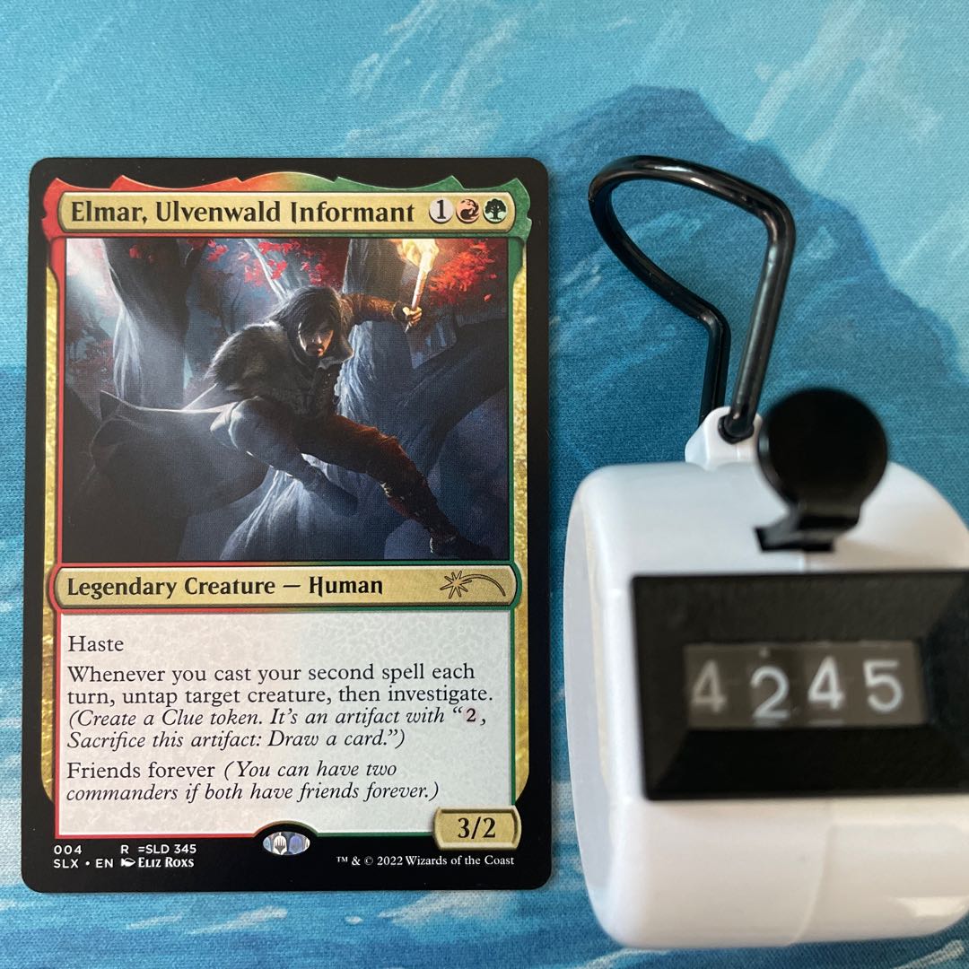 MTG 4 cards Elmar,Ulvenwald Informant