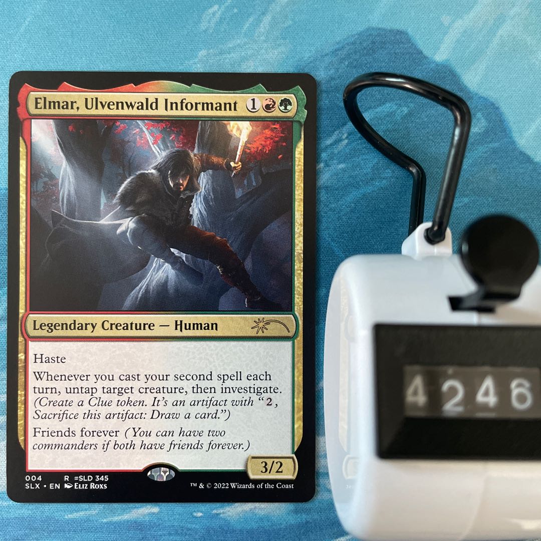 MTG 4 cards Elmar,Ulvenwald Informant