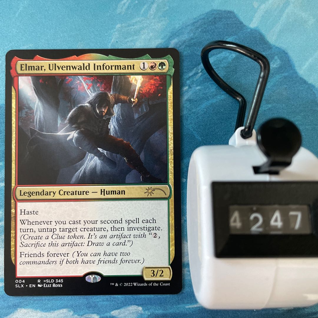 MTG 4 cards Elmar,Ulvenwald Informant
