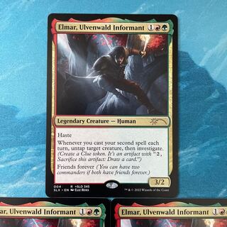 MTG 3 cards Elmar,Ulvenwald Informant