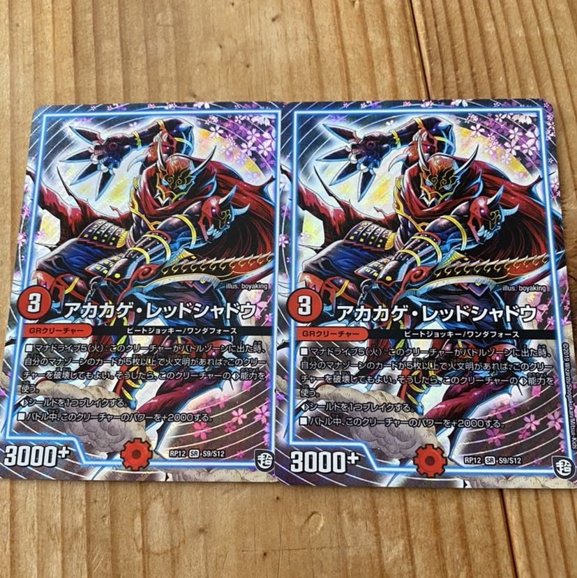 アカカゲレッドシャドウ2枚セット