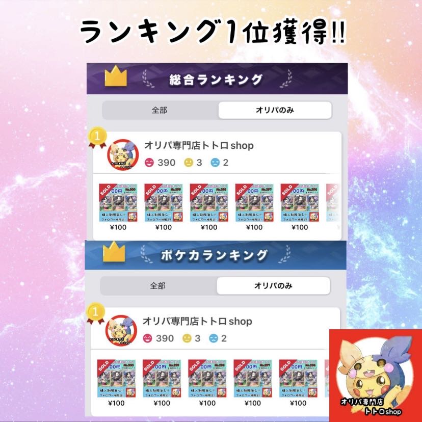 Celebrate #1 ranking, Acerola confirmed! Great reduction Acerola Oripa! Girl sr.