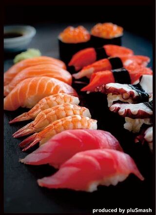 pluSmash!スリーブ2.05R 寿司　レギュラーサイズ