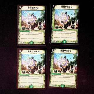 DM 爆発サボテン コモン 4枚セット