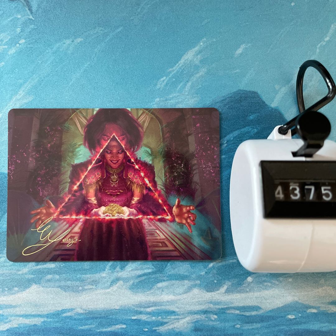 MTG Foil Stamped Art Card Featured Binding Grasp