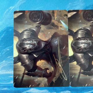 MTG 2 Foil Stamped Art Cards Shatter, Perry