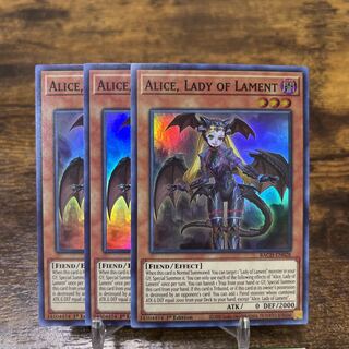 Yu-Gi-Oh [English Version] Darkness Demon Mistress A Squirrel Super Set of 3