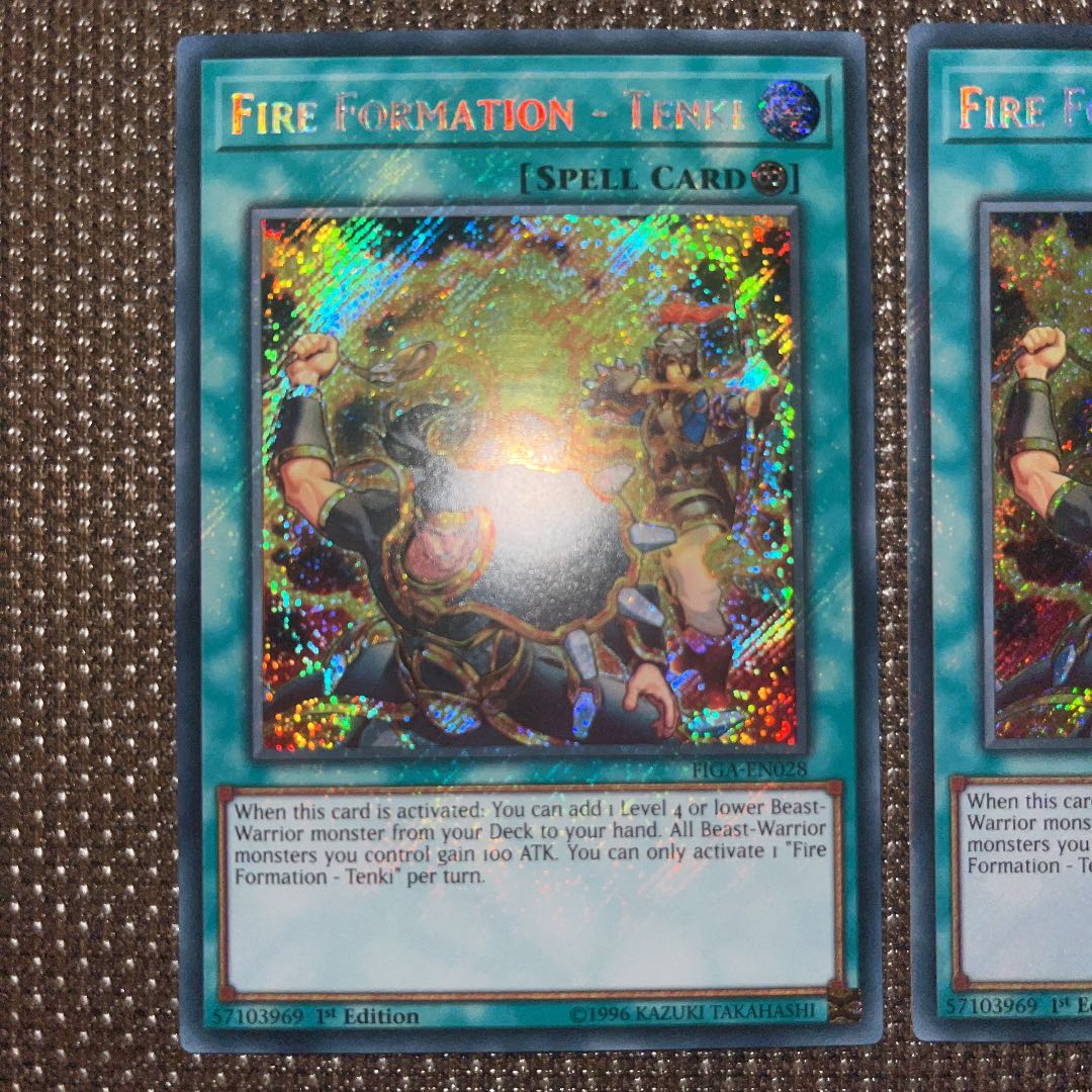 Yu-Gi-Oh Fire Dance - "Tenki" EU version (English) Siku 1st 2 copies