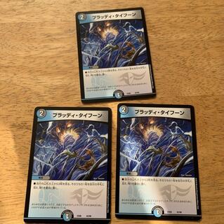 ブラッディタイフーン　3枚