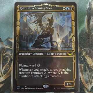 Machinate forecaster, Rafine Golden Age foil stamped FOIL