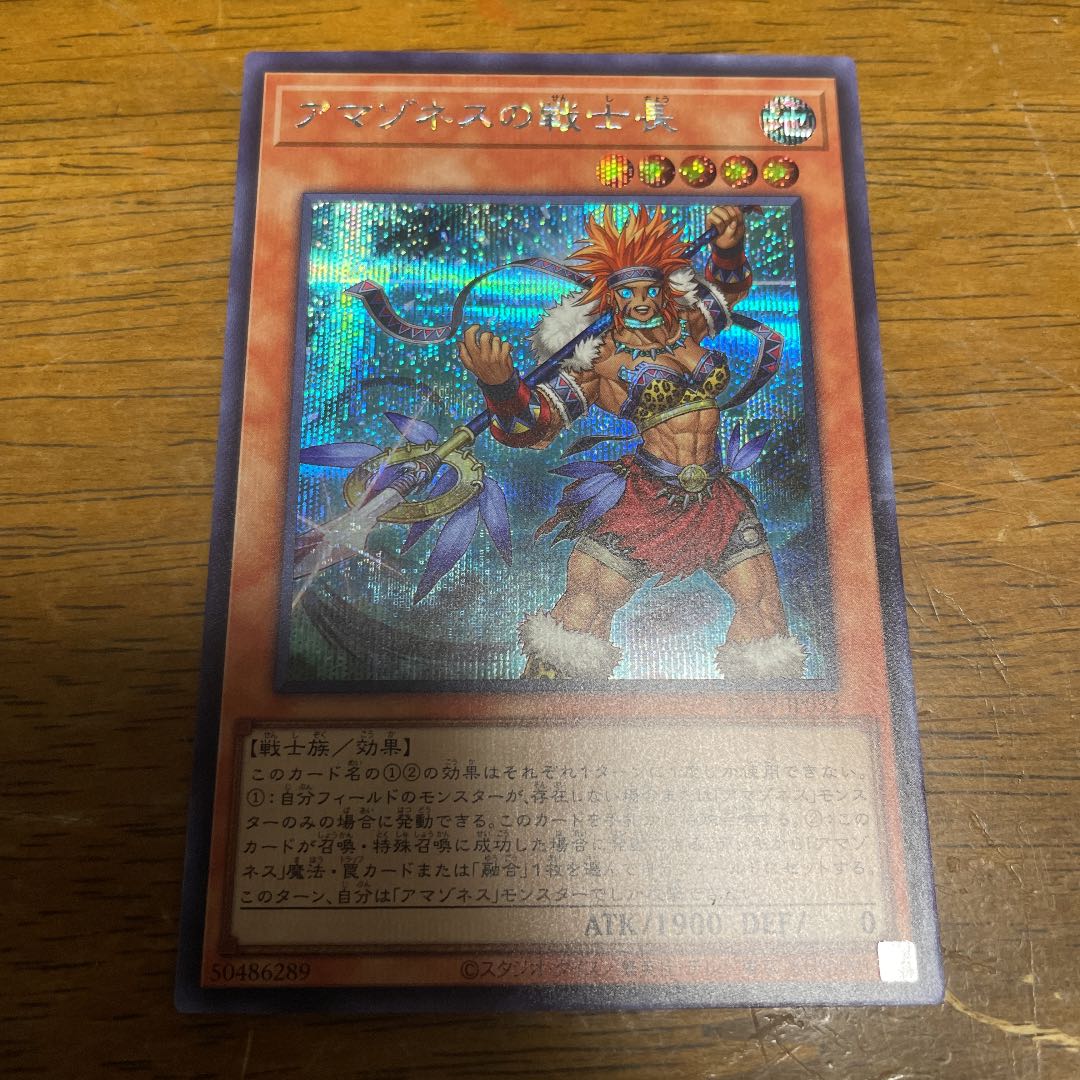 Warrior Chief of the Amazones Secret Rare