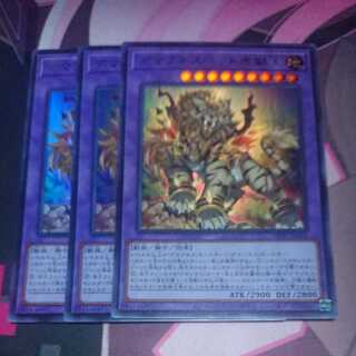 アマゾネスペット虎獅王 ウルトラレア 3枚