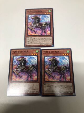 Horse of the Floral Knights 3-piece set