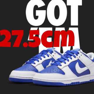 【新品未使用】Nike Dunk Low "Racer Blue and White 27.5cm