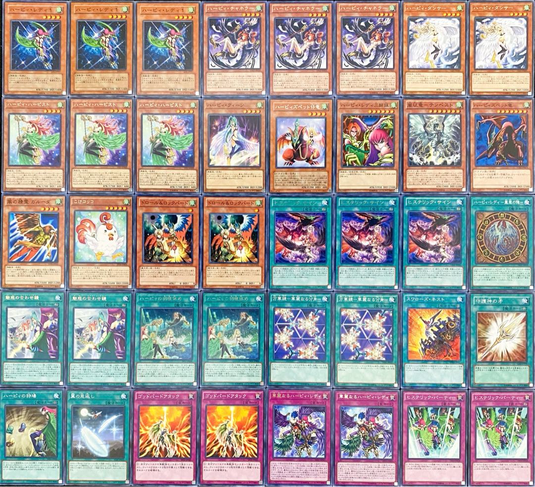 ハイレアリティ　ハーピィデッキ ハイレアリティ ハーピィデッキ 遊戯王OCG】2024年版ハーピィ