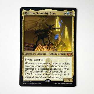 Machinate seer, Rafine English