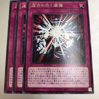 Bomb in the embrace of fate 3 pieces