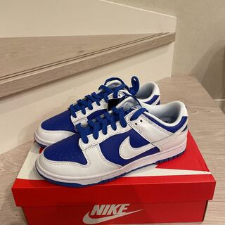 Nike Dunk Low Racer Blue and White 26cm
