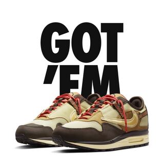 Travis Scott × Nike Air Max 1 トラビス　トラヴィス　CACT.US 27cm
