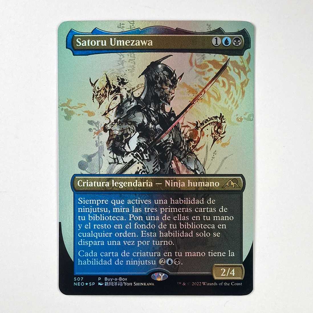 Italian, French, Doitsu, Spanish Special Promo Satoru Umezawa 4-card set