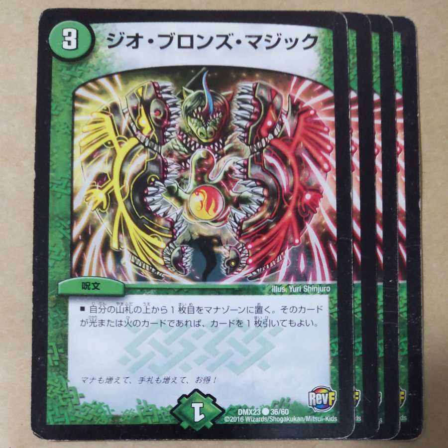 Geo Bronze Magic, 4 pieces, junk.