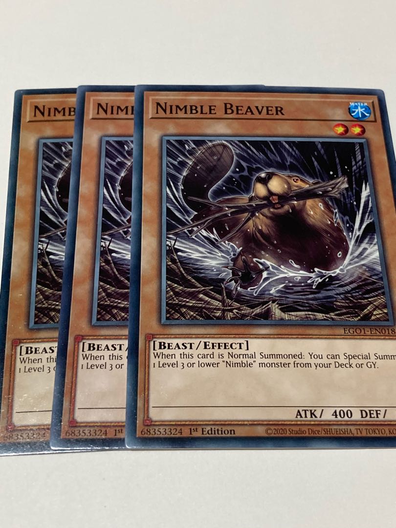 Nimble Beaver English EU edition 3 copies