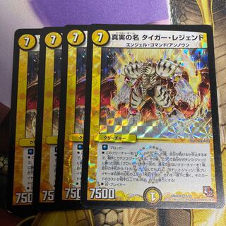 真実の名タイガーレジェンド　4枚