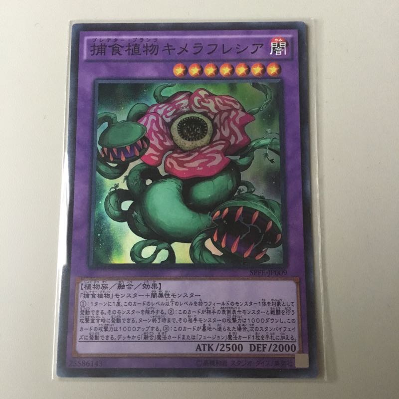 捕食植物キメラフレシア