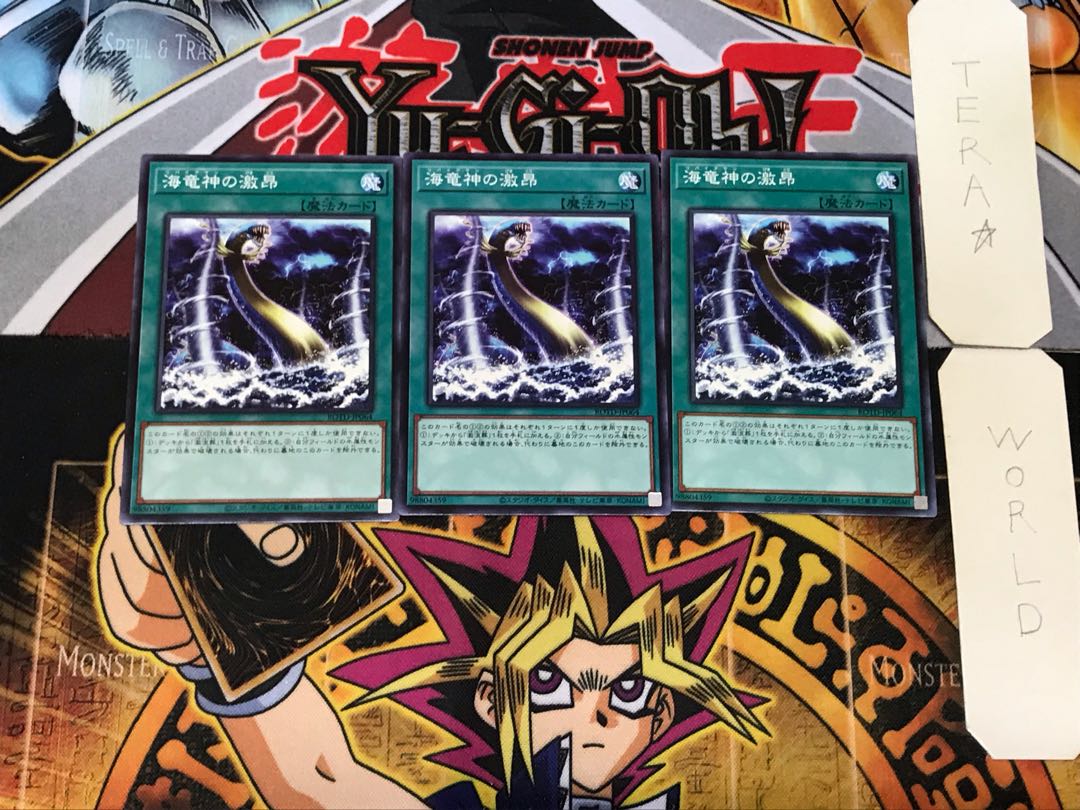 海竜神の激昂 3 ノーマル 3枚セット てら